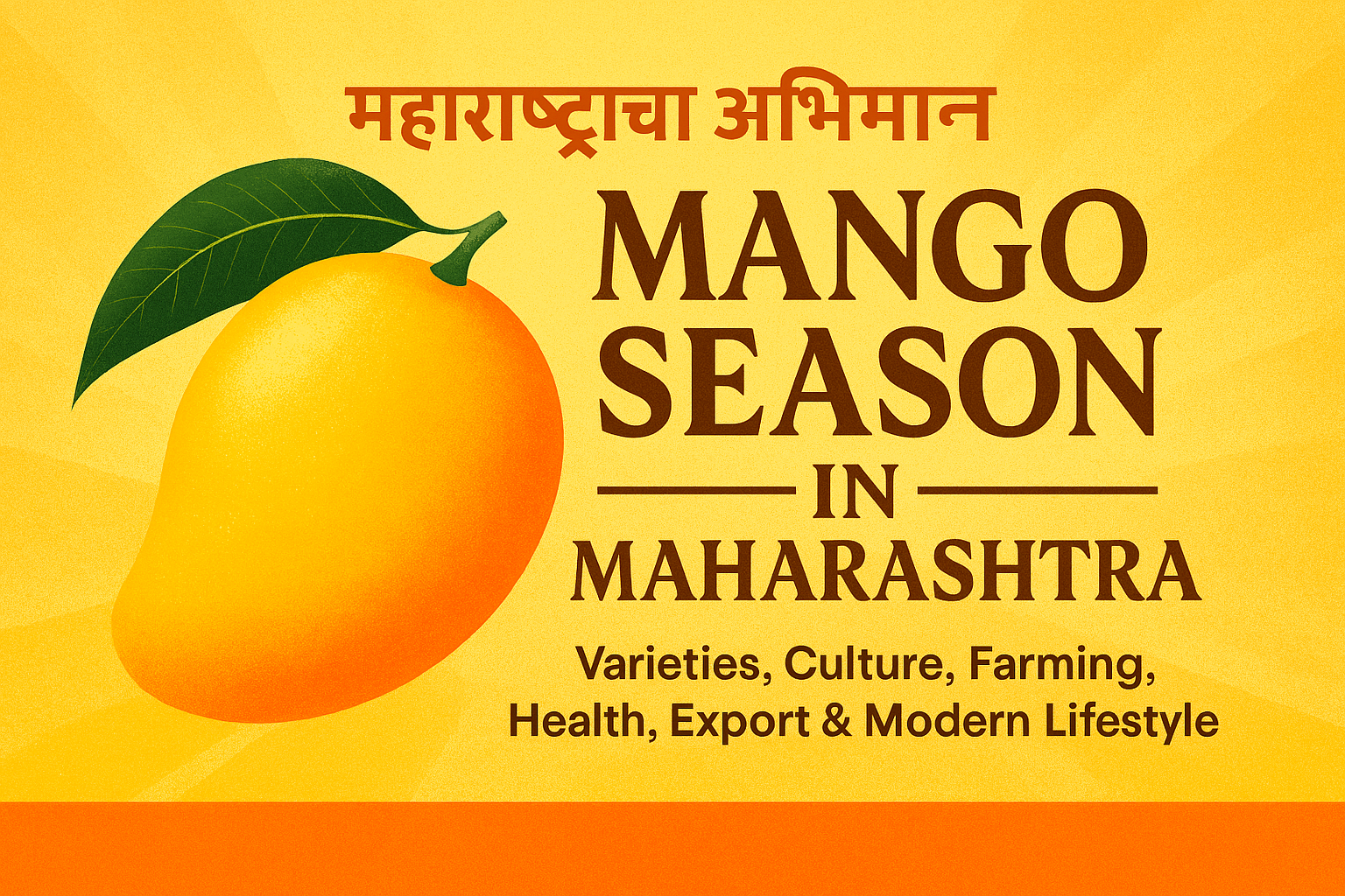 Mango Season in Maharashtra – Alphonso mango varieties culture farming and health